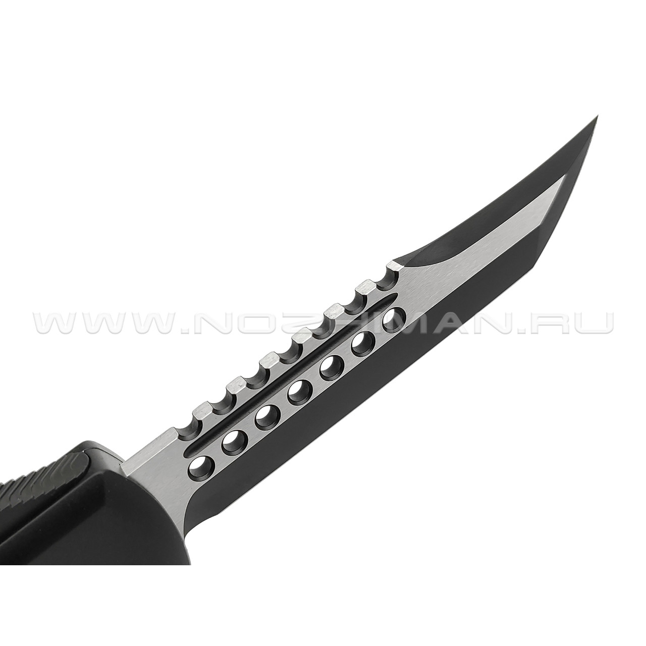 Нож Microtech Ultratech Hellhound Black 119-1TS сталь M390 DLC, рукоять Алюминий 6061-T6