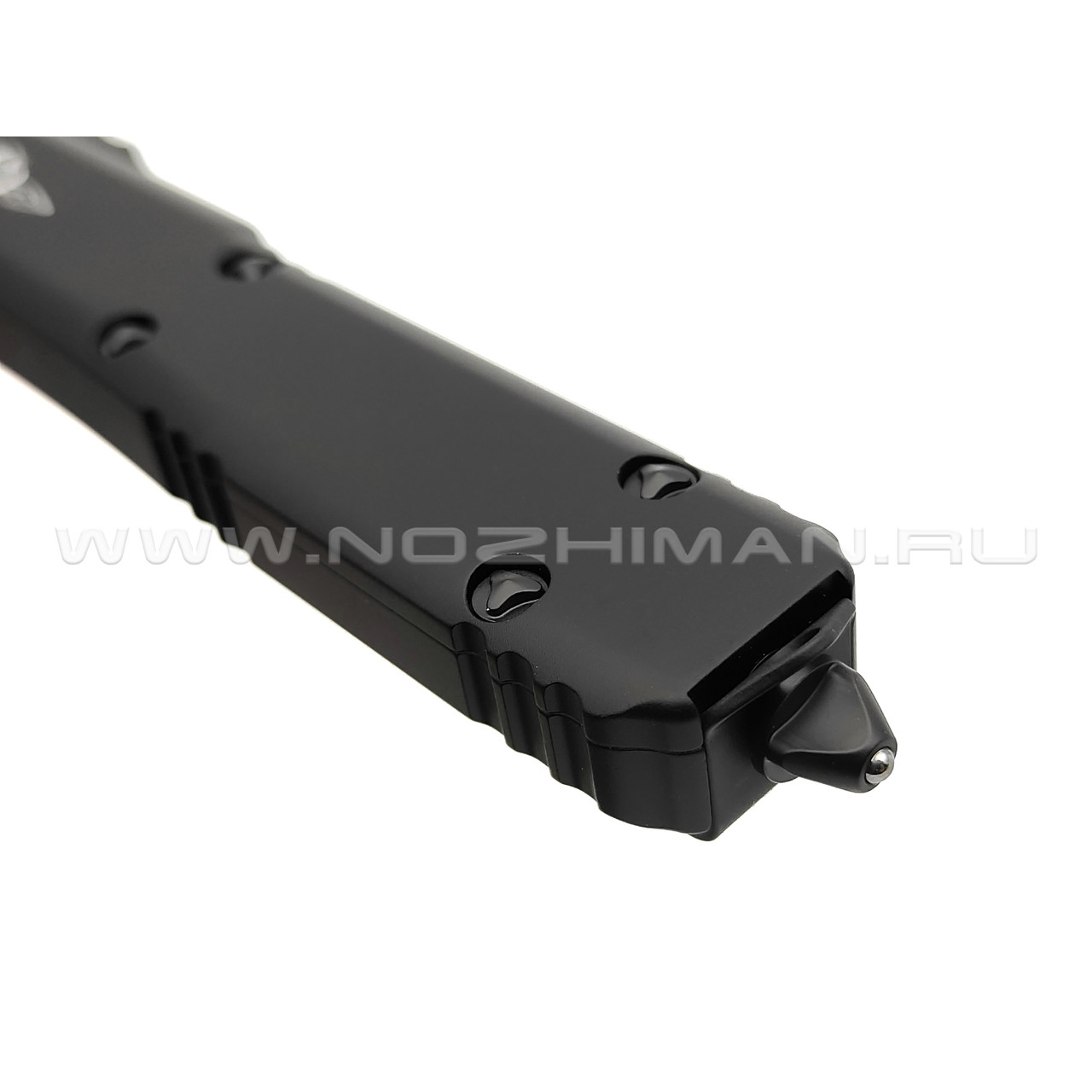 Нож Microtech Ultratech Hellhound Black 119-1TS сталь M390 DLC, рукоять Алюминий 6061-T6