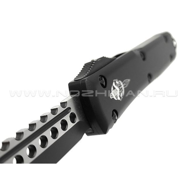 Нож Microtech Ultratech Hellhound Black 119-1TS сталь M390 DLC, рукоять Алюминий 6061-T6