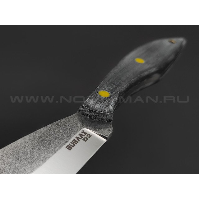 Burlax нож Канадец BX0162 сталь D2, рукоять микарта джинс