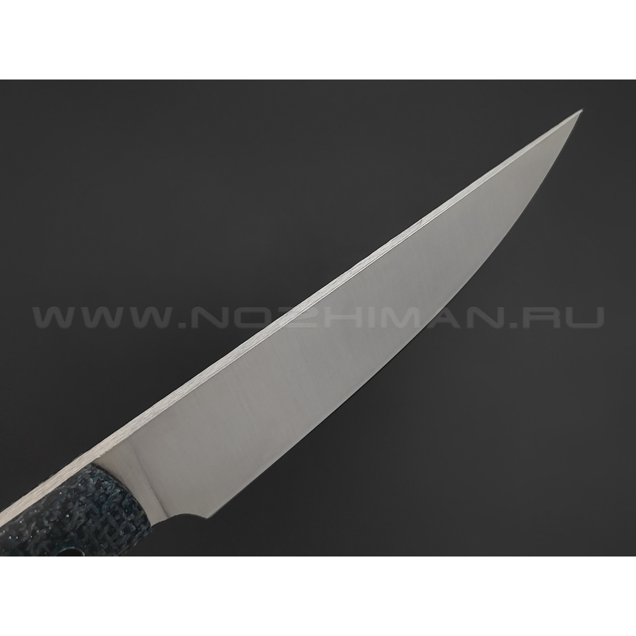 Burlax нож Панда BX0169 сталь Cryo Aus-8, рукоять синяя микарта
