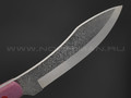 Burlax нож Канадец большой BX0165 сталь D2, рукоять розовая микарта