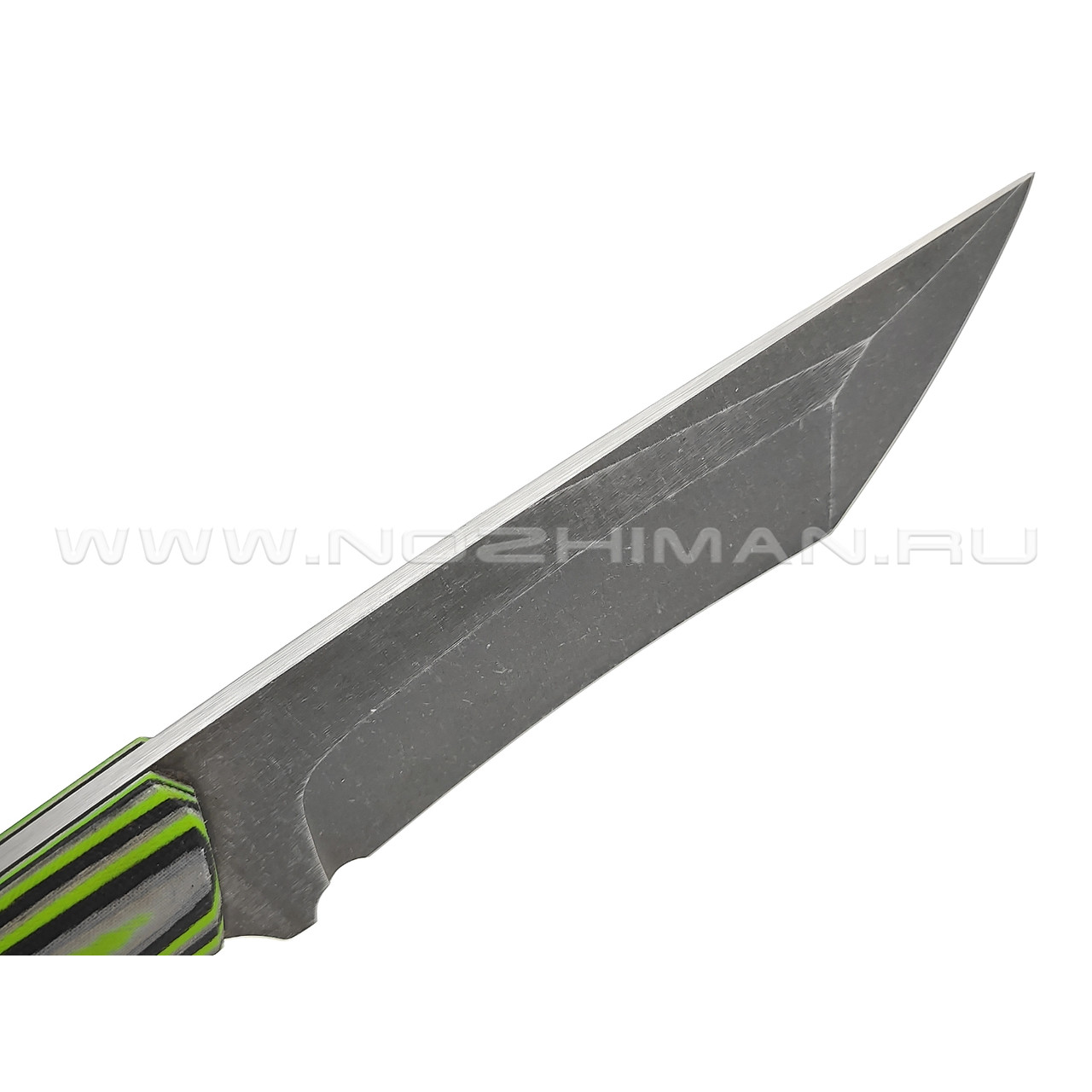 Burlax нож Бобби BX0160 сталь K110, рукоять черно-неоновая микарта