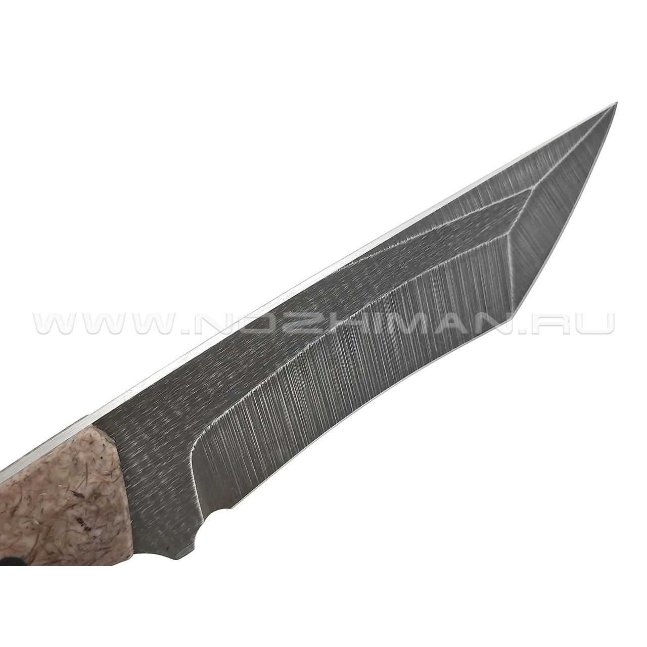 Burlax нож Бобби BX0161 сталь K110, рукоять бежевая микарта