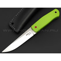 Нож Burlax BX0106 сталь N690, рукоять микарта лайм Нож Burlax BX0106 сталь N690, рукоять микарта лайм