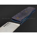 Нож Burlax BX0078 сталь Aus10Co, рукоять Фиолетовая микарта