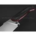 Нож Burlax BX0086 сталь Niolox+, рукоять Джутовая микарта, G10 blue