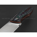 Нож Burlax BX0076 сталь M398, рукоять Carbon fiber Colors Нож Burlax BX0076 сталь M398, рукоять Carbon fiber Colors