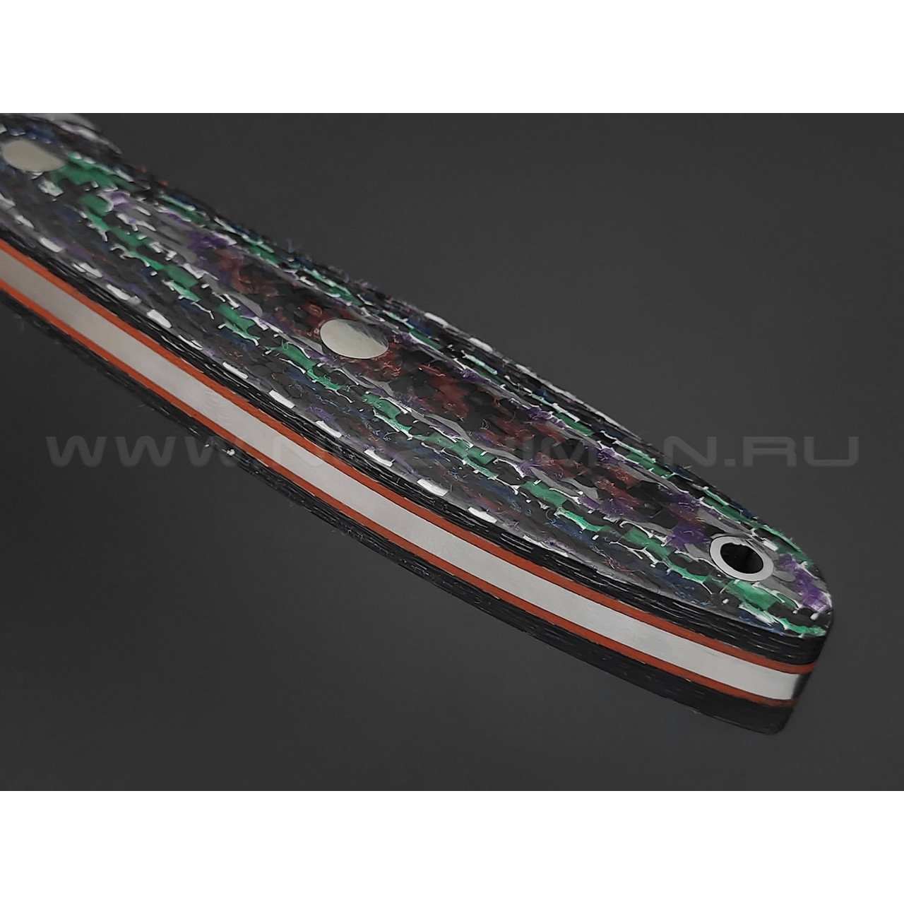 Нож Burlax BX0076 сталь M398, рукоять Carbon fiber Colors