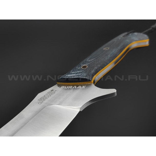 Нож Burlax Паранг BX0087 сталь 95Х18, рукоять микарта джинс