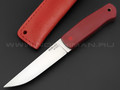 Нож Burlax BX0114 сталь Bohler N690, рукоять G10 red