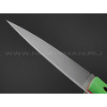 Нож Burlax Скин-Ду BX0125 сталь N690, рукоять зеленая микарта