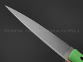Нож Burlax Скин-Ду BX0125 сталь N690, рукоять зеленая микарта