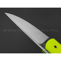 Нож Burlax Mini-Fin BX0116 сталь Aus10Co, рукоять желтая микарта