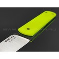 Нож Burlax Mini-Fin BX0116 сталь Aus10Co, рукоять желтая микарта