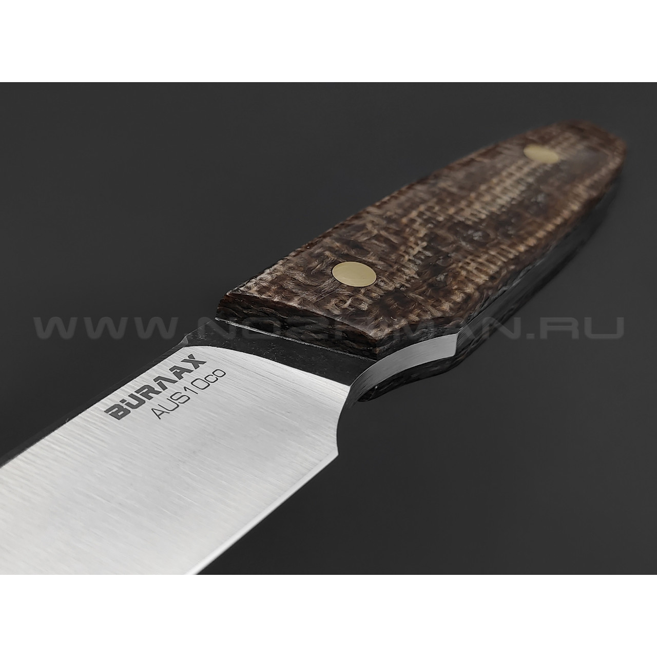 Нож Burlax Скин-Ду BX0126 сталь Aus10Co, рукоять джутовая микарта
