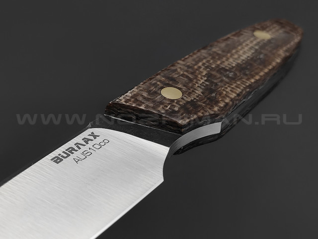 Нож Burlax Скин-Ду BX0126 сталь Aus10Co, рукоять джутовая микарта