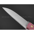 Нож Burlax BX0108 сталь Aus10Co, рукоять розовая джутовая микарта Нож Burlax BX0108 сталь Aus10Co, рукоять розовая джутовая микарта