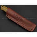 Нож Burlax BX0112 сталь Aus10Co, рукоять желтая микарта