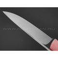 Нож Burlax BX0115 сталь Aus10Co, рукоять розовая микарта