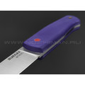 Нож Burlax Loki BX0119 сталь Bohler N690, фиолетовая микарта