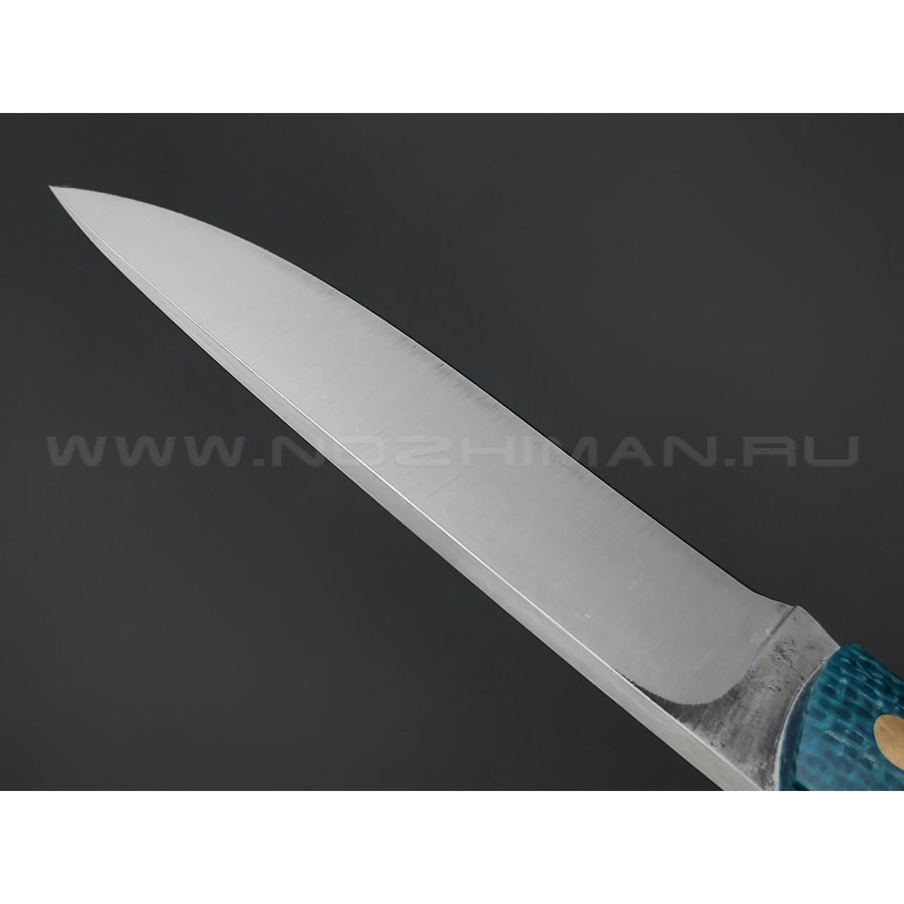 Нож Burlax BX0111 сталь Aus10Co, рукоять бирюзовая джутовая микарта