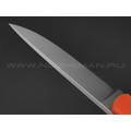 Нож Burlax Fin BX0153 сталь Cryo Aus-8 узор, рукоять G10 orange Нож Burlax Fin BX0153 сталь Cryo Aus-8 узор, рукоять G10 orange