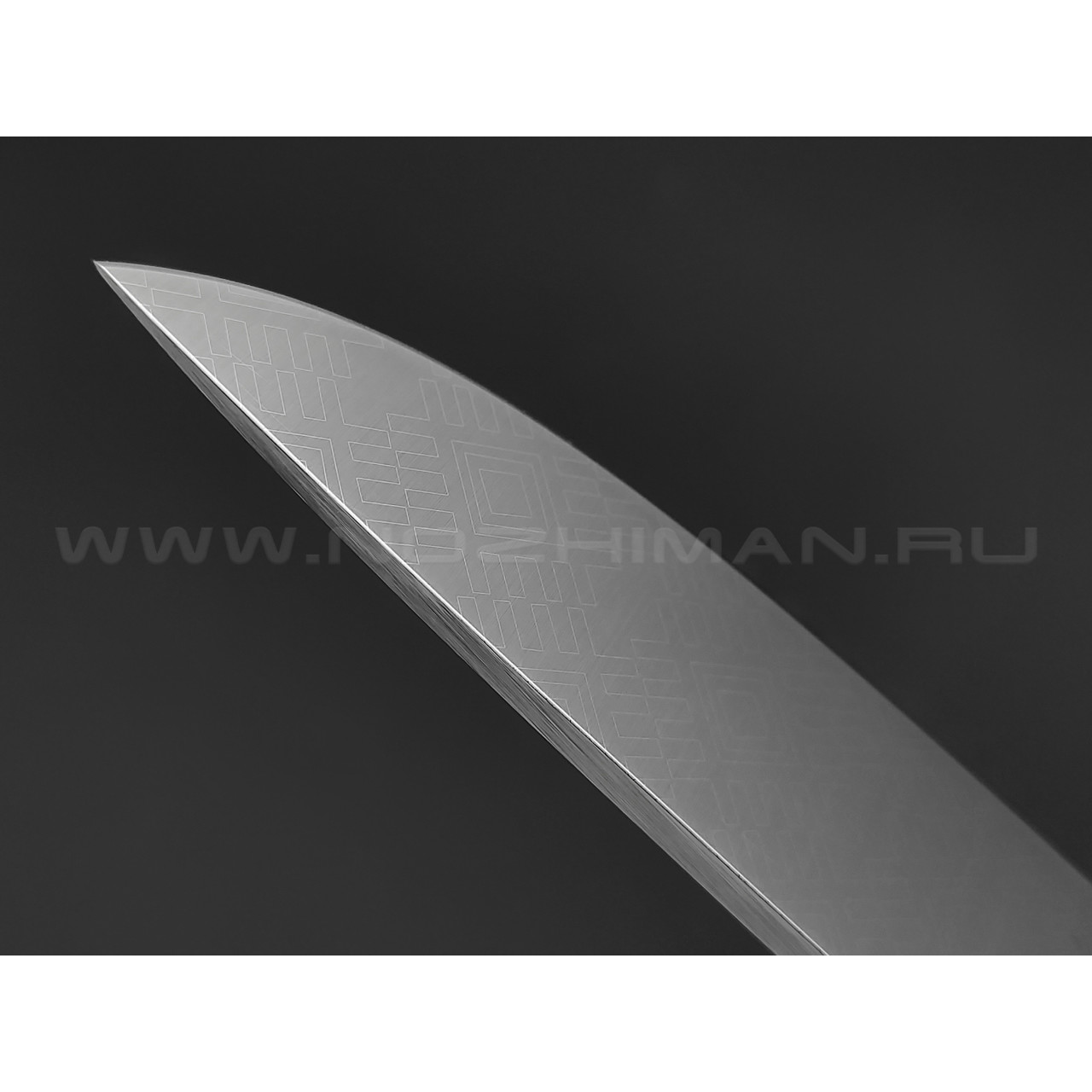 Нож Burlax Fin BX0153 сталь Cryo Aus-8 узор, рукоять G10 orange