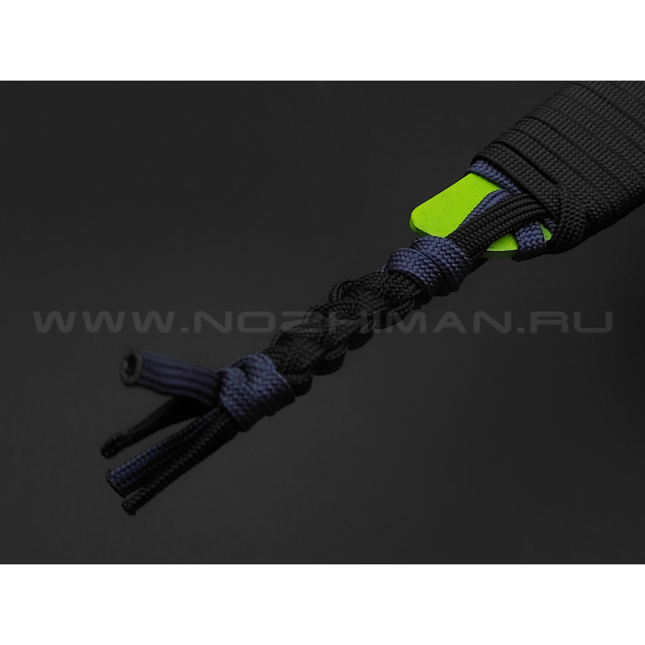 Нож средний Burlax BX0146 сталь Aus-6, рукоять Paracord Black & Navy