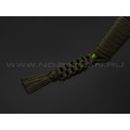 Нож Burlax BX0144 сталь Aus-6, рукоять Paracord OD Green Нож Burlax BX0144 сталь Aus-6, рукоять Paracord OD Green