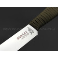 Нож Burlax BX0144 сталь Aus-6, рукоять Paracord OD Green Нож Burlax BX0144 сталь Aus-6, рукоять Paracord OD Green