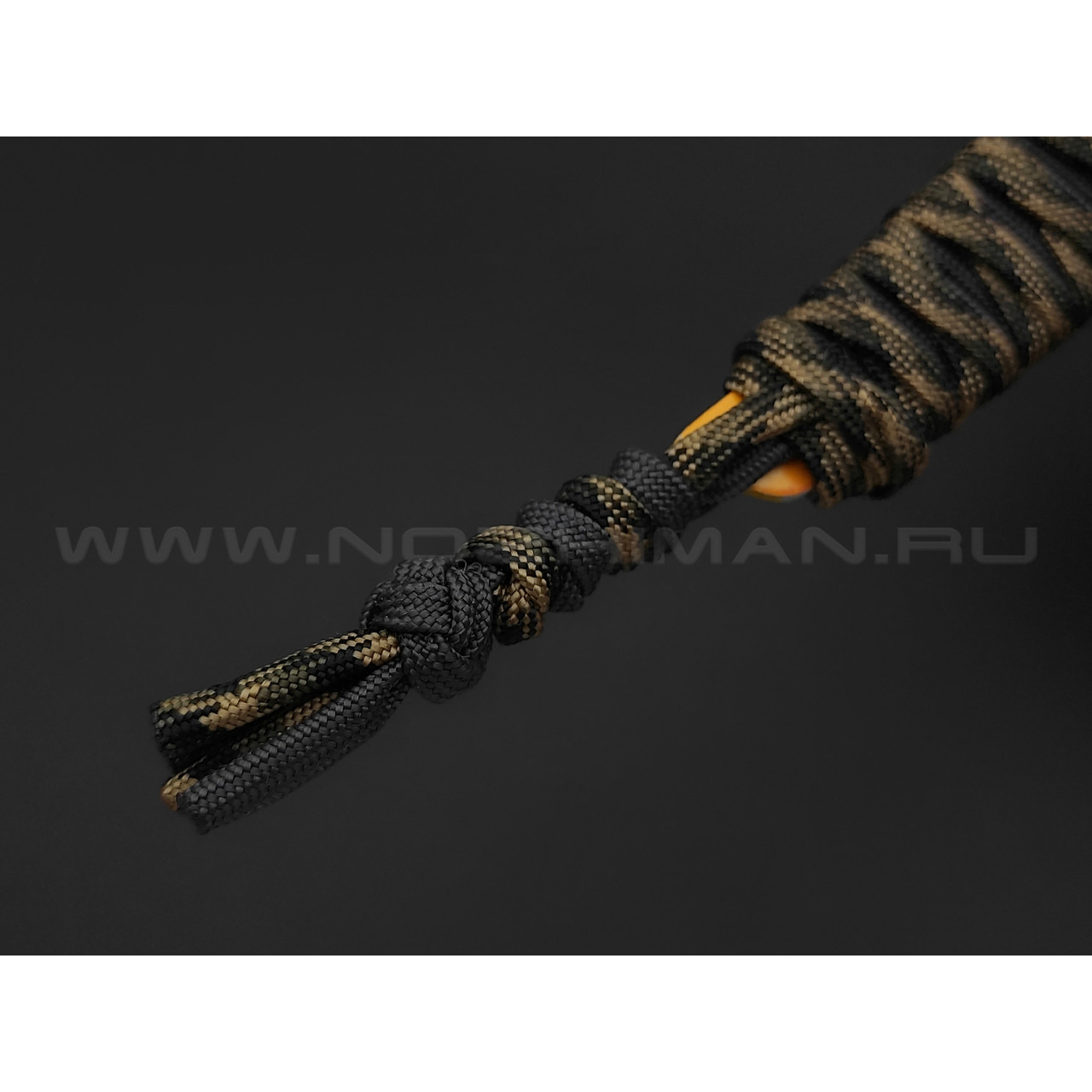 Нож Burlax BX0145 сталь Aus-6, рукоять Paracord Army Camo & Graphite