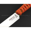 Нож Burlax BX0139 сталь Aus-6, рукоять Paracord Orange & Fantasy