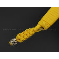 Нож Burlax BX0137 сталь Aus-6, рукоять Paracord Yellow