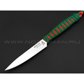 Нож Burlax BX0140 сталь Aus-6, рукоять Paracord Orange & Green Нож Burlax BX0140 сталь Aus-6, рукоять Paracord Orange & Green