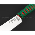 Нож Burlax BX0140 сталь Aus-6, рукоять Paracord Orange & Green Нож Burlax BX0140 сталь Aus-6, рукоять Paracord Orange & Green
