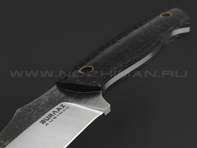 Burlax нож Эфа BX0181 сталь Aus10Co satin, рукоять Micarta brown