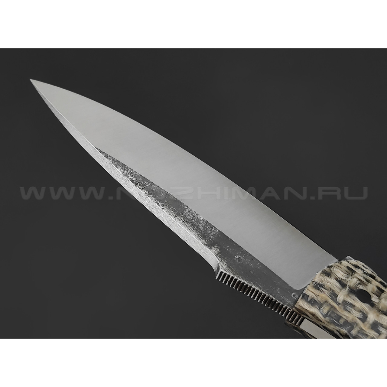 Burlax нож Крайт BX0176 сталь Aus10Co satin, рукоять Джутовая микарта