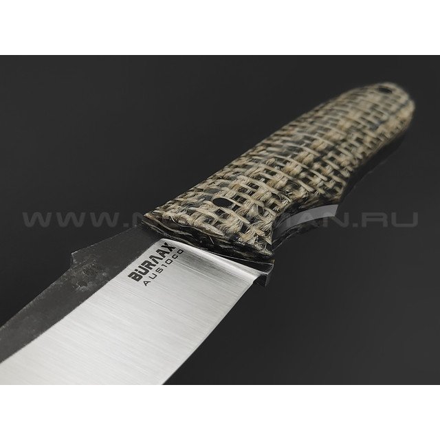 Burlax нож Крайт BX0176 сталь Aus10Co satin, рукоять Джутовая микарта
