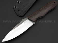 Burlax нож Крайт BX0177 сталь Aus10Co satin, рукоять Micarta brown