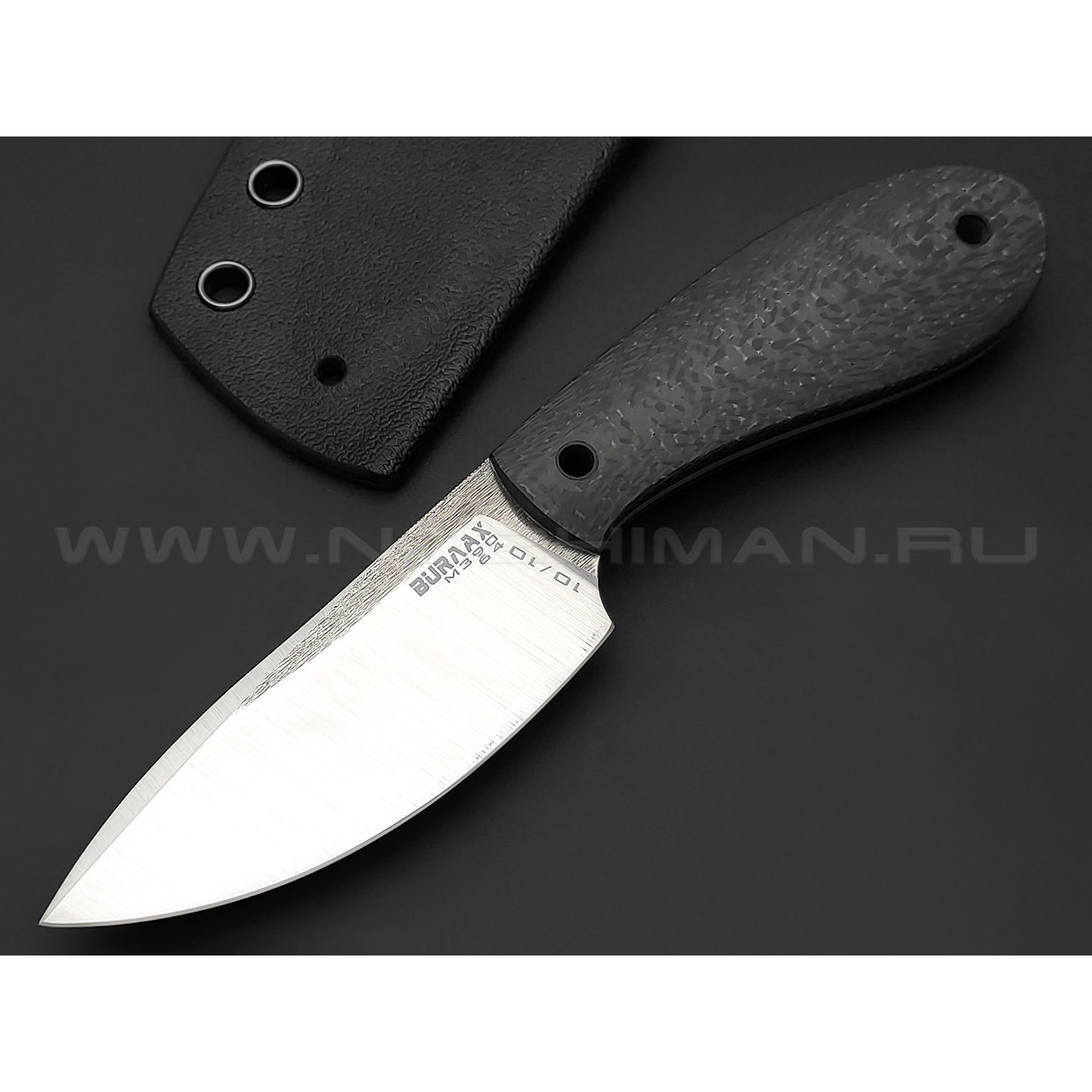 Бурлакс нож Неизула-Пирожок огр. серия BX0179 сталь M390, рукоять Карбон