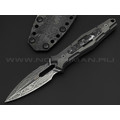 Neyris Knives нож TaoRan M сталь M398, рукоять Titanium, carbon fiber dark matter silver Neyris Knives нож TaoRan M сталь M398, рукоять Titanium, carbon fiber dark matter silver