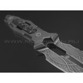 Neyris Knives нож TaoRan M сталь M398, рукоять Titanium, carbon fiber dark matter silver Neyris Knives нож TaoRan M сталь M398, рукоять Titanium, carbon fiber dark matter silver
