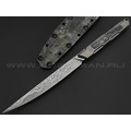 Neyris Knives нож Acus сталь CPM Magnacut, рукоять Titanium, carbon fiber dark matter silver Neyris Knives нож Acus сталь CPM Magnacut, рукоять Titanium, carbon fiber dark matter silver