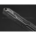 Neyris Knives нож Acus сталь CPM Magnacut, рукоять Titanium, carbon fiber dark matter silver Neyris Knives нож Acus сталь CPM Magnacut, рукоять Titanium, carbon fiber dark matter silver
