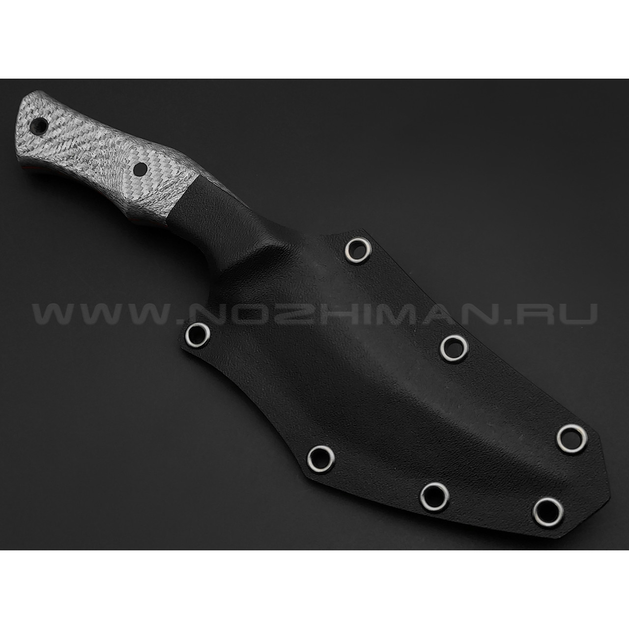 Нейрис нож Раптус сталь M398, рукоять Сильвер Твил, Карбон, g10