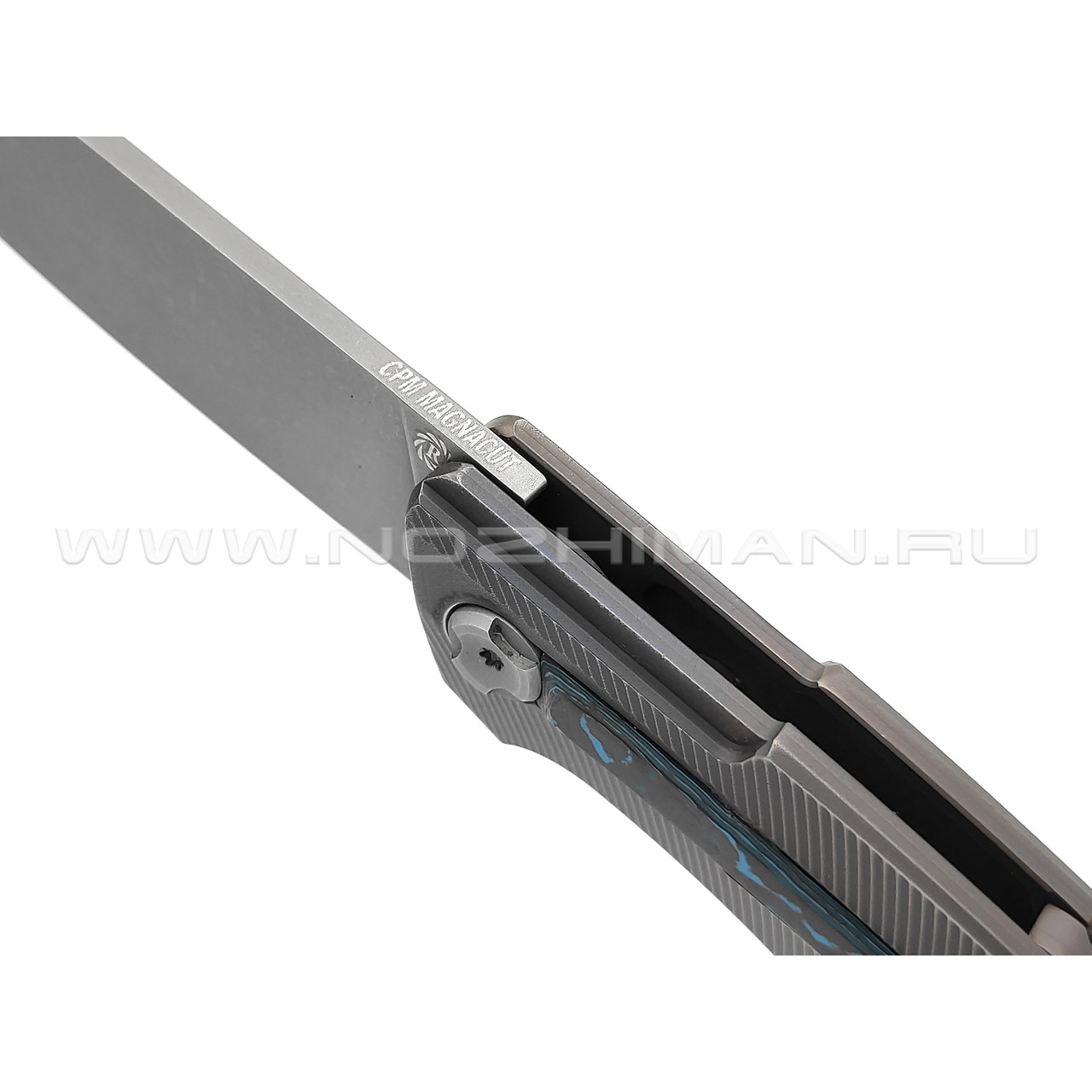 Neyris Knives складной нож Коут сталь CPM Magnacut, рукоять Titanium, Carbon fiber arctic storm