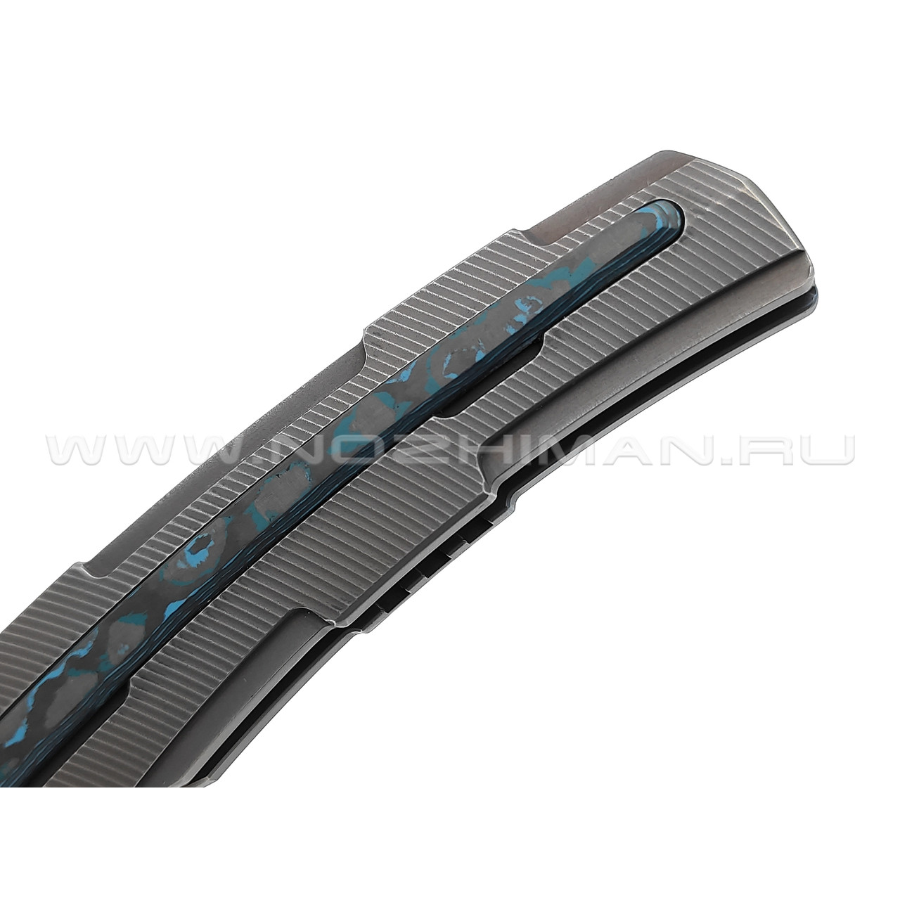 Neyris Knives складной нож Коут сталь CPM Magnacut, рукоять Titanium, Carbon fiber arctic storm