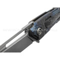 Neyris Knives складной нож Sintet сталь CPM 3V, рукоять Titanium, Carbon fiber dark matter silver