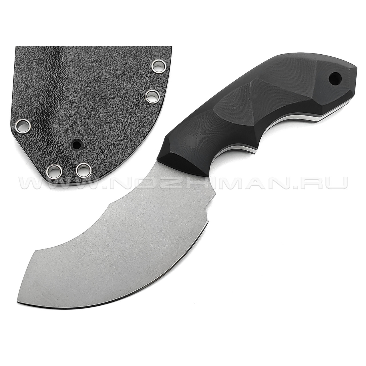 Волчий Век нож Кондрат 8 Mod. сталь 95Х18 WA bead-blast, рукоять G10 black